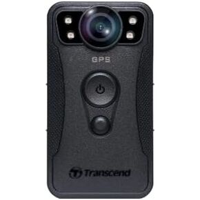 كاميرا ترانسيند TS128GDPB40A DrivePro Body 40 مع ذاكرة 128 جيجابايت، 2K QHD 1440P 60 إطارًا في الثانية، تصنيف IP68، واي فاي، نظام تحديد المواقع العالمي، تثبيت الصورة الإلكتروني وعمر البطارية 11 ساعة