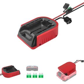 for Power Wheels Battery Adapter (Compatible with Craftsman 20V Battery)