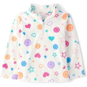 The Children's Place Baby Girl's and Toddler Warm Fleece Pullover
