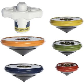 Aurora® Toys Engaging Stackable Spinning Tops Toy - Endless Fun - Screen-Free Entertainment - Multicolor 6 Inches