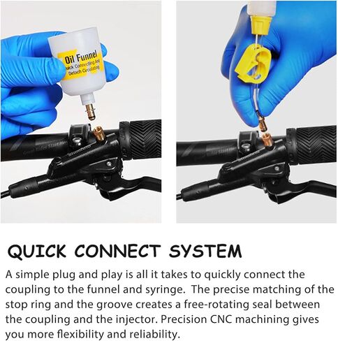 Brake Bleed Kit for Shimano Hydraulic Brakes, Brake Fluid Change Hydraulic Kits, Including High Performance Brake Fluid Mineral Oil 120ml in Kuwait