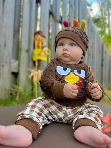 HIHA Baby Toddler Boys Thanksgiving Clothes in Saudi Arabia