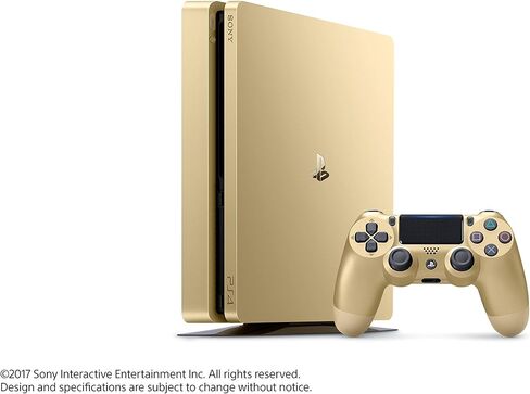 PlayStation 4 Slim 1TB Gold Console [Discontinued] [video game] (Renewed) in Saudi Arabia