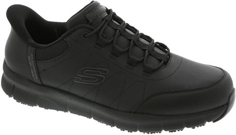 Skechers Men's Hands Free Slip Ins Nampa-Knotly Bungee Athletic Sr Food Service Shoe in Saudi Arabia