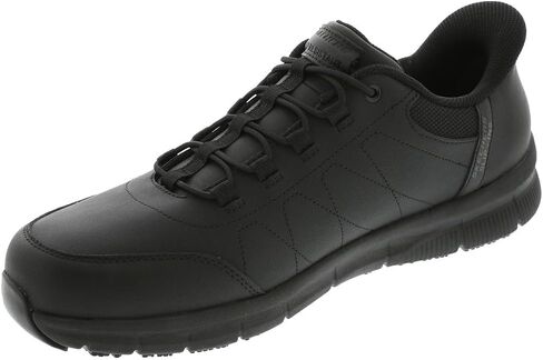 Skechers Men's Hands Free Slip Ins Nampa-Knotly Bungee Athletic Sr Food Service Shoe in Saudi Arabia