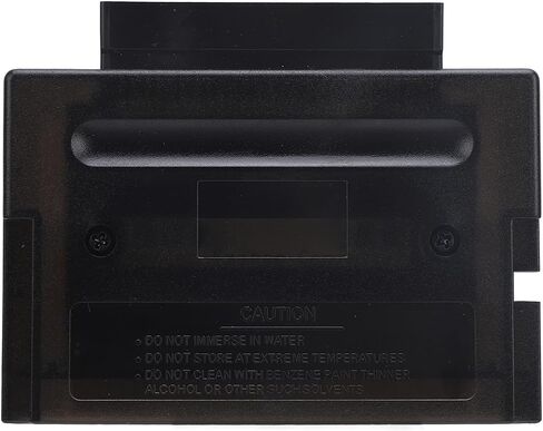 for Retron Mega Drive Converter, MS to MD Game Card Adapter Converter for Retron 5 3 2 for Mega Drive for Genesis (Black Transparent) in Kuwait