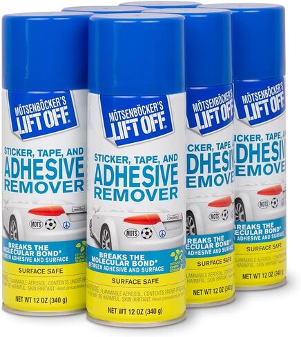Motsenbocker's Lift Off 45700 Automotive Tape, Label, and Adhesive Remover Safely Removes Bumper Stickers, Pinstriping, Adhesives from Vehicles, Boats, RVs, Brick, Concrete and More, Pack of 1 in Saudi Arabia