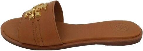 شبشب Tory Burch Everly للسيدات (أسمر - أسمر ضارب للصفرة، رقم_7) in Saudi Arabia