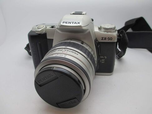 كاميرا Pentax ZX-50 مقاس 35 مم SLR مع عدسة تكبير AF وتركيب PK (متجددة) in Kuwait