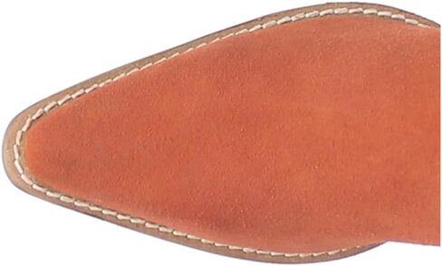 Dingo Womens Wild Child Fringe Slip Toe كاجوال فوق الركبة وكعب متوسط ​​2-3 بوصة - برتقالي in Saudi Arabia