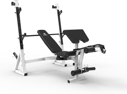 Marcy Adjustable Olympic Weight Bench with Leg Developer and Squat Rack MKB-979 in Saudi Arabia