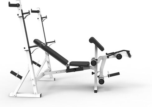 Marcy Adjustable Olympic Weight Bench with Leg Developer and Squat Rack MKB-979 in Saudi Arabia