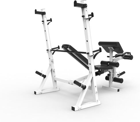Marcy Adjustable Olympic Weight Bench with Leg Developer and Squat Rack MKB-979 in Saudi Arabia
