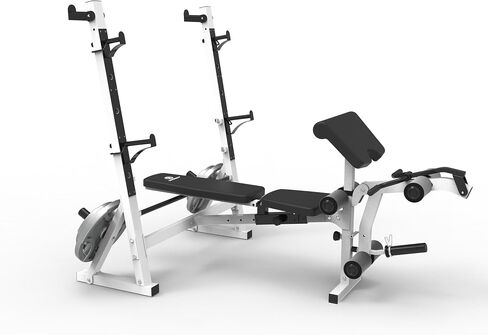 Marcy Adjustable Olympic Weight Bench with Leg Developer and Squat Rack MKB-979 in Saudi Arabia