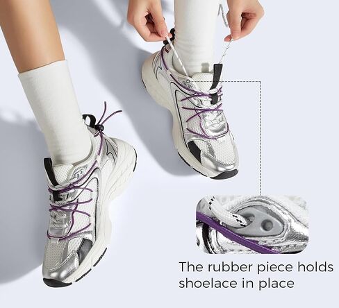 LUCKY STEP Women's Fashion Walking Shoes Running Platform Mesh Casual Sport Gym Work Adjustable Lace Lifestyle Stylish Trendy Athletic Tennis Shoes in Saudi Arabia