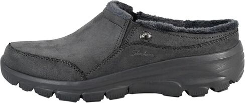 Skechers Women's Easy Going-Latte-Twin Gore Slip-on Mule, Charcoal, 8 M US in Saudi Arabia