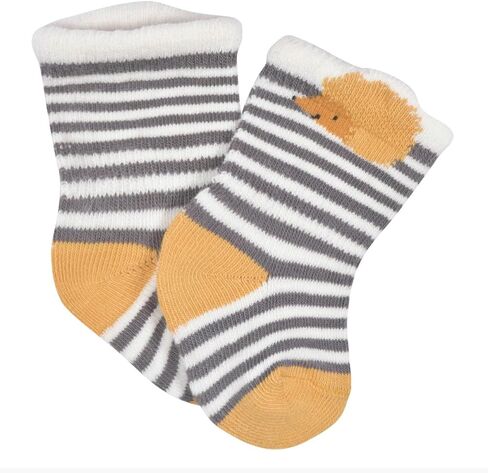 Gerber 6-Pack Baby Boys Hedgehog With Wiggle Proof Socks, 0-6 Months in Saudi Arabia
