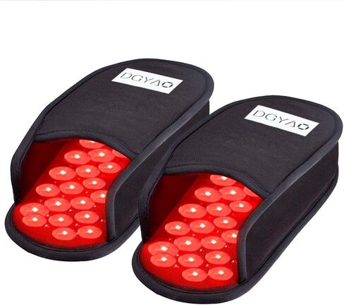 Red Light Therapy Devices Near Infrared LED Pad 880 NM Foot Pain Relief Slipper for Feet Toes Instep in Kuwait