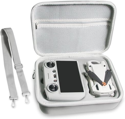 O'woda Carrying Case for DJI Mini 3 / Mini 3 Pro, Drone Travel Case Protable Storage Bag with Adjustable Shoulder Strap Compatible with DJI Mini 3 / Mini 3 Pro Accessories in Saudi Arabia