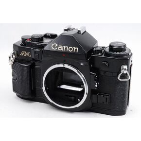 Canon AT-1 Chrome 35mm SLR Film Camera With Zoom FD mount lens. (Renewed)
