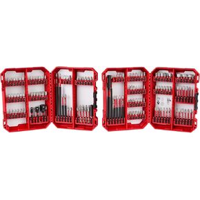 Milwaukee SHOCKWAVE Impact Duty Driver Bit Automotive Set - 124PC, (48-32-4034)
