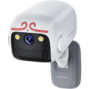 Security Cameras Wireless Outdoor/Indoor, 2.4G WiFi, Indoor Camera for Home Security, Pre-Roll, Magnetic Base, 2K+ Color Night Vision, 4MP Battery Camera, Two-Way Audio, SD/Cloud Storage