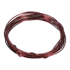 MECCANIXITY 1.9mm سلك مغناطيسي 23ft (7m) سلك نحاس مطلي بالمينا ملف سلك مغناطيسي ملفوف 200 جرام 130 درجة مئوية لمحاثات المحولات