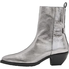 AllSaints Women's Bazely Metallic Boot Loafer