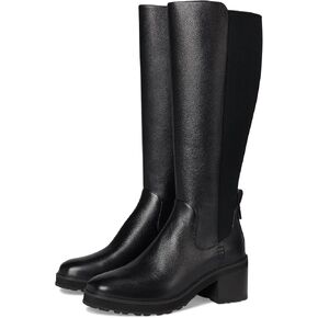 Cole Haan Women's Gema Tall Lug Boot Extended Calf Equestrian