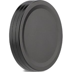 Haoge Metal Lens Cap for Fujifilm Instax Mini Evo Film Photo Camera Accessories Lens Cover,Black