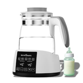 Baby Bottle Warmer, Electric Kettle with Keep Warm, Fast Heating, Instant Milk Warmer with Temperature Control, Accurate Temperature Control for Formula, Breastmilk, Tea, Coffee, Sterilizer