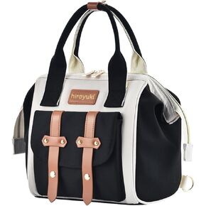 Small Diaper Tote Bag,Mini Diaper Tote Bag Backpack,Large Waterproof Travel Multifunction Baby Bag for Mom and Dad