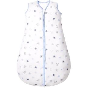 Lictin Baby Sleeping Bag 2.5 TOG, Unisex Winter Baby Sleep Sacks, Sleeveless Swaddle Wearable Blanket with 2-Way Zipper