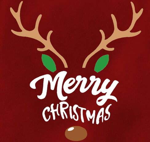 Christmas Shirt for Kids Toddler Boys Girls Rudolph The Red Nose Reindeer T-Shirts Short Sleeve Holiday Tee in Kuwait