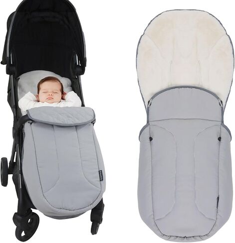 Winter Stroller Accessories: Cozy Bunting Bags for Strollers and Warm Car Sleeping Bags, Along with Cold-Proof Leather Gloves for Baby Pushchairs to Keep You and Your Baby Warm in Saudi Arabia