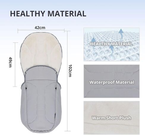 Winter Stroller Accessories: Cozy Bunting Bags for Strollers and Warm Car Sleeping Bags, Along with Cold-Proof Leather Gloves for Baby Pushchairs to Keep You and Your Baby Warm in Saudi Arabia
