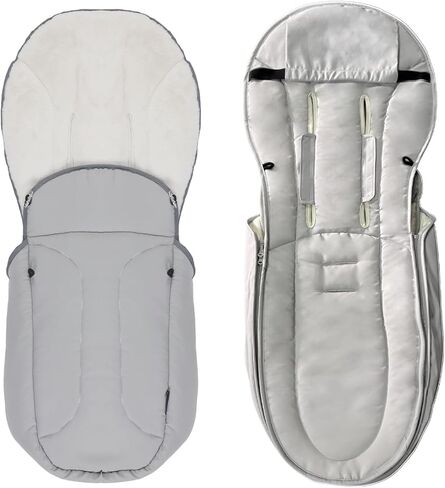 Winter Stroller Accessories: Cozy Bunting Bags for Strollers and Warm Car Sleeping Bags, Along with Cold-Proof Leather Gloves for Baby Pushchairs to Keep You and Your Baby Warm in Saudi Arabia