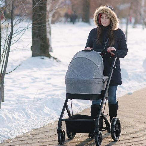 Winter Stroller Accessories: Cozy Bunting Bags for Strollers and Warm Car Sleeping Bags, Along with Cold-Proof Leather Gloves for Baby Pushchairs to Keep You and Your Baby Warm in Saudi Arabia