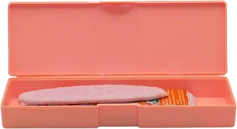 Crush-Proof Rice Rusk Baby Teether Cookie Holder: Diaper Bag Essential (White) in Saudi Arabia