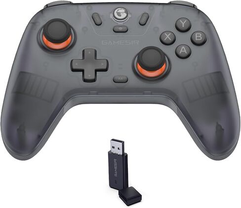 GameSir Nova Lite Wireless Controller – 2.4G & Bluetooth Gamepad for Windows PC, iPhone, Android, Switch & Steam Deck – Hall Effect Triggers, Turbo Function, Rumble Vibration (Stellar White) in Kuwait
