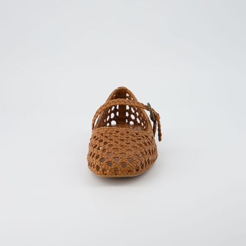 حذاء CUSHIONAIRE النسائي من Weston Woven Mary Jane مسطح + إسفنج يحتفظ بالشكل، متوفر بعرض واسع in Saudi Arabia
