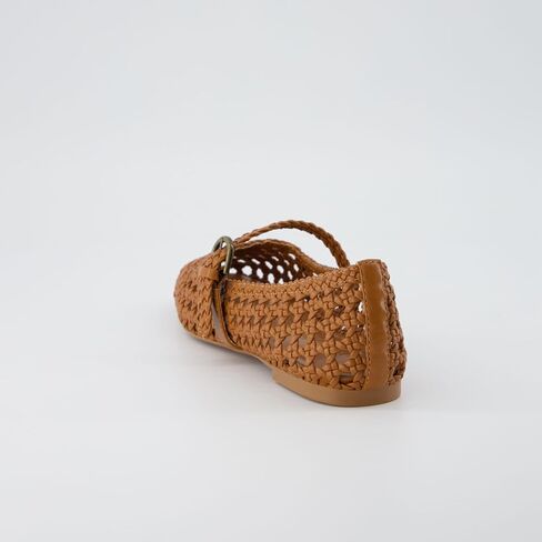 حذاء CUSHIONAIRE النسائي من Weston Woven Mary Jane مسطح + إسفنج يحتفظ بالشكل، متوفر بعرض واسع in Saudi Arabia