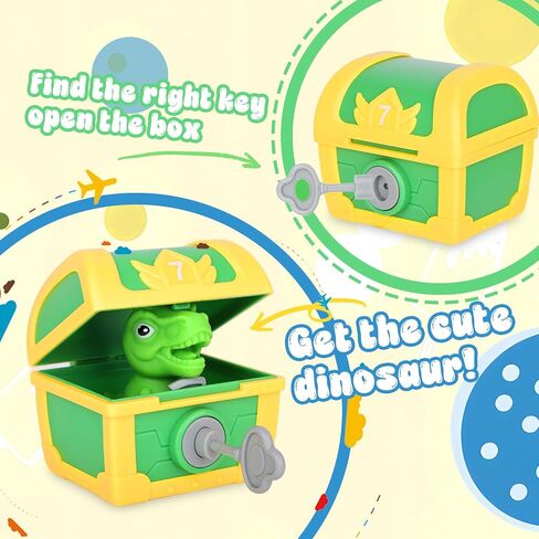 Educational Toddler Toys for 1 2 3 Year Old, Montessori Dinosaur Animal Toys Set Counting Color Matching Fine Motor Skill Games, Finger Puppets Christmas Birthday Gift for Girl Boy Baby in Saudi Arabia