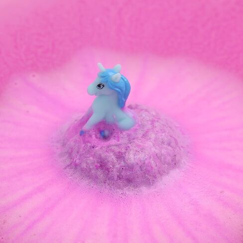 Large Unicorn Surprise Bath Bomb, 6 Surprise Unicorn Toys to Collect in Total, One Per Bath Bomb, Children's Collectible Bath Toy, Stocking Filler Toy, Xmas Present for Boys & Girls in Saudi Arabia