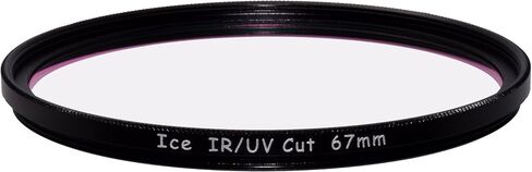 ICE UV IR Cut Thin Filter Optical Glass Multi-Coated MC Hot Mirror (72mm) in Kuwait