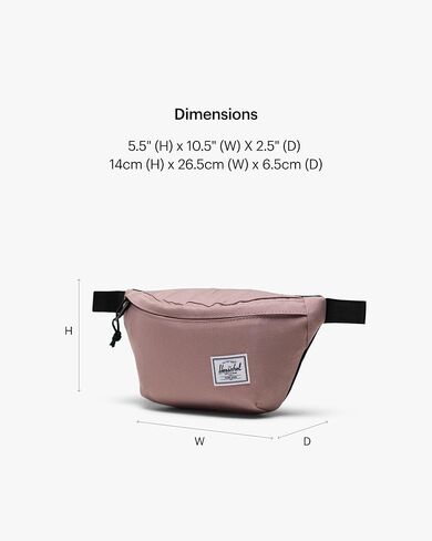 Herschel Classic Hip Pack, Black in Saudi Arabia