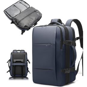 BANGE Airback Backpack with Anti-Theft Vacuum Compression Travel Backpack,Expandable Backpacks with Pump for Airplanes