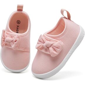 MORENDL Baby First Walking Shoes Toddler Slip On Shoes Infant Mesh Breathable Sneakers