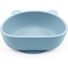 Baby Led Weaning Supplie, Silicone Baby Feeding Set with Suction Plate and Bowl, Toddler Self Feeding Essentials with Spoons Forks Bib Sippy Cup, Eating Utensils for 6+ Months (10 Pcs)