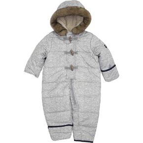 OshKosh B’gosh baby-boys Hooded Winter Puffer Jacket, Romper